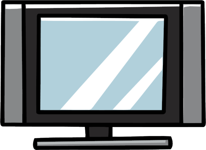 LCD Television Transparent Images PNG