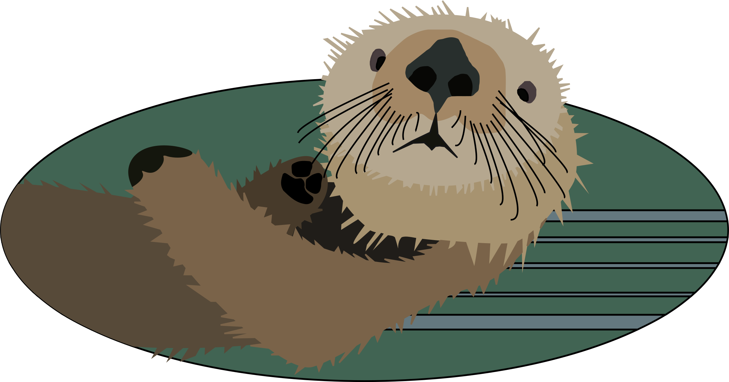 Otter PNG Transparent Image