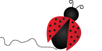 Ladybug merah PNG Transparan