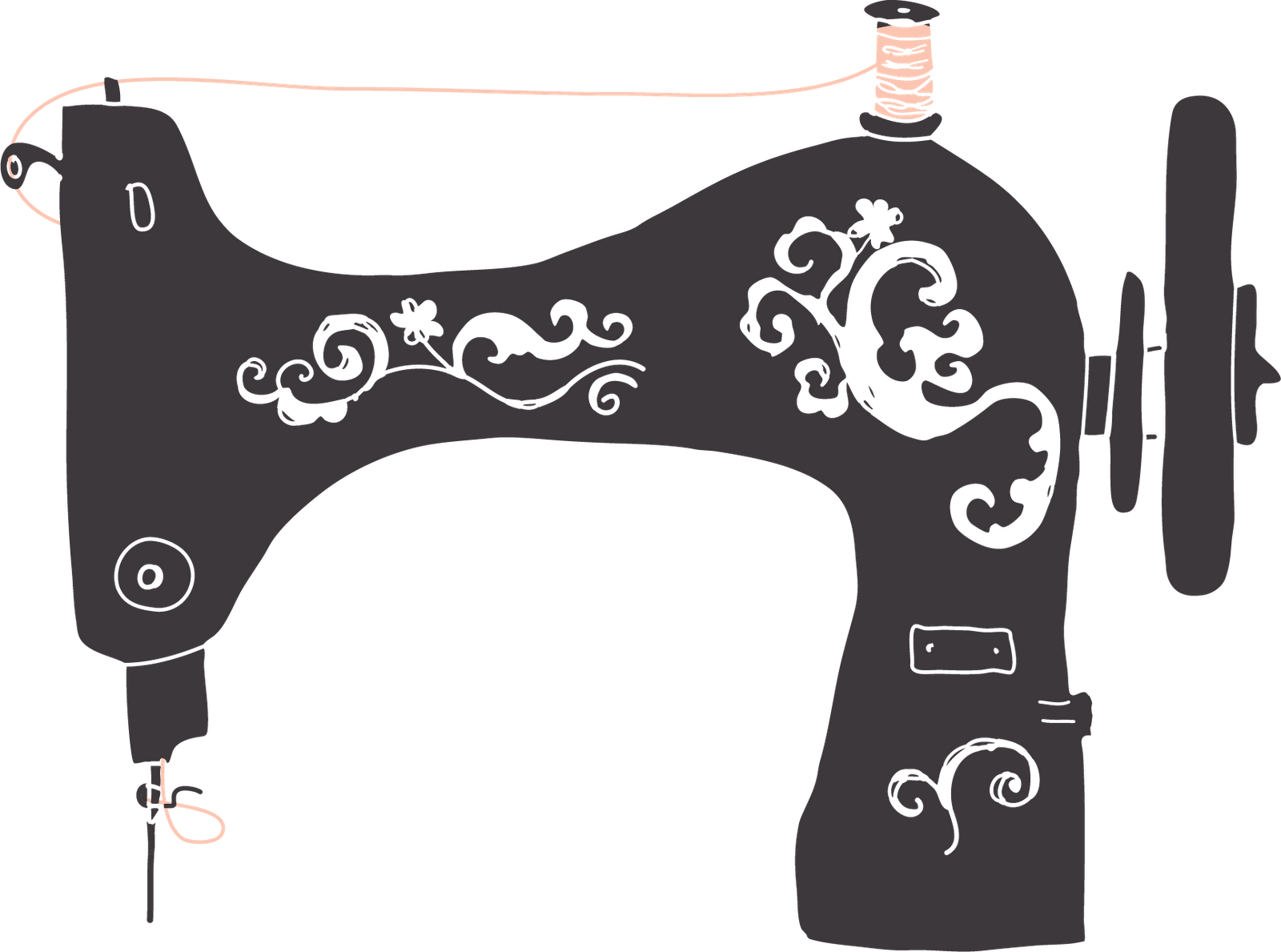 Sewing Machine PNG Picture