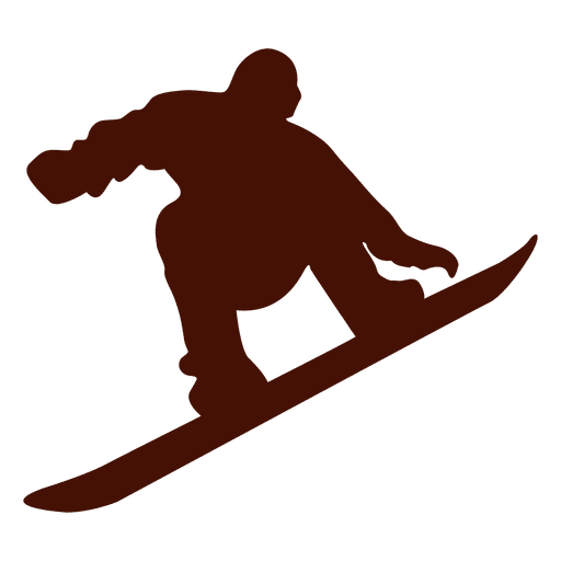 Snowboarding melompat File PNG