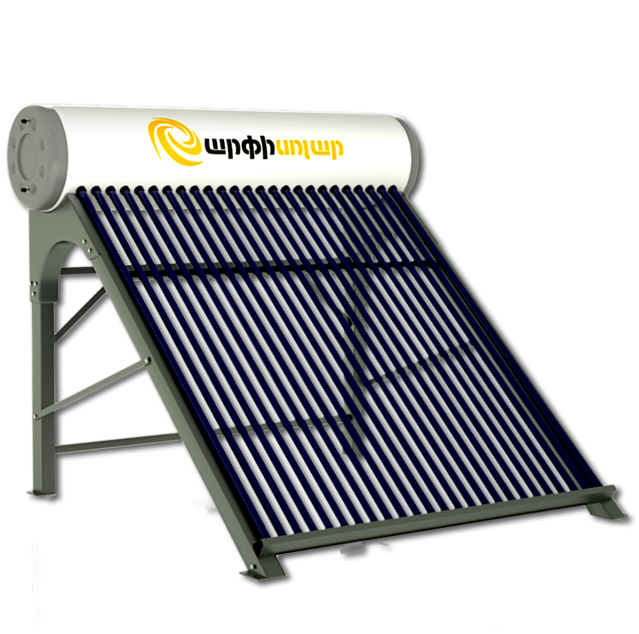 Solar Water Heater Download PNG-afbeelding