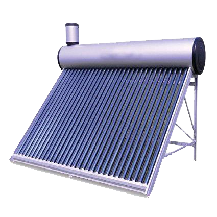 Solar Water Heater PNG Background Image