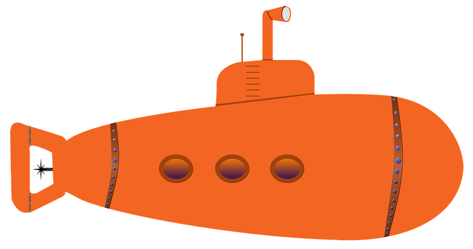Submarine PNG Transparent Picture