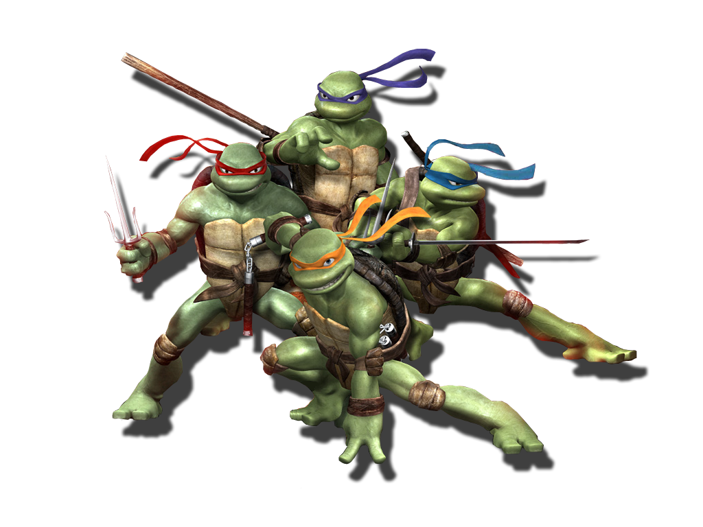 Immagine del PNG delle tartarughe del ninja mutante adolescente