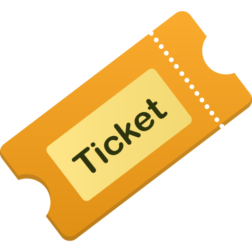 Ticket PNG Transparent Picture