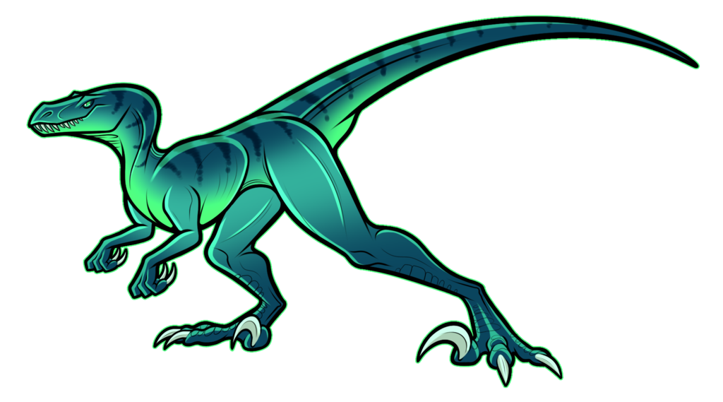 Velociraptor arka plan PNG