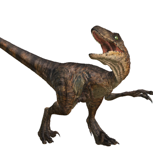 Velociraptor Transparante achtergrond