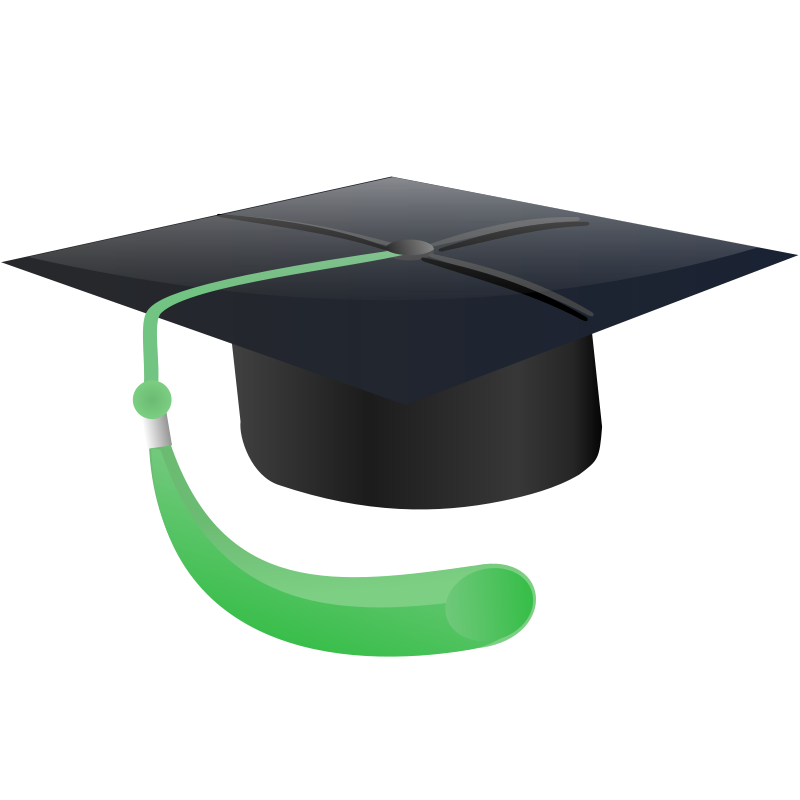 Academic Hat Background PNG