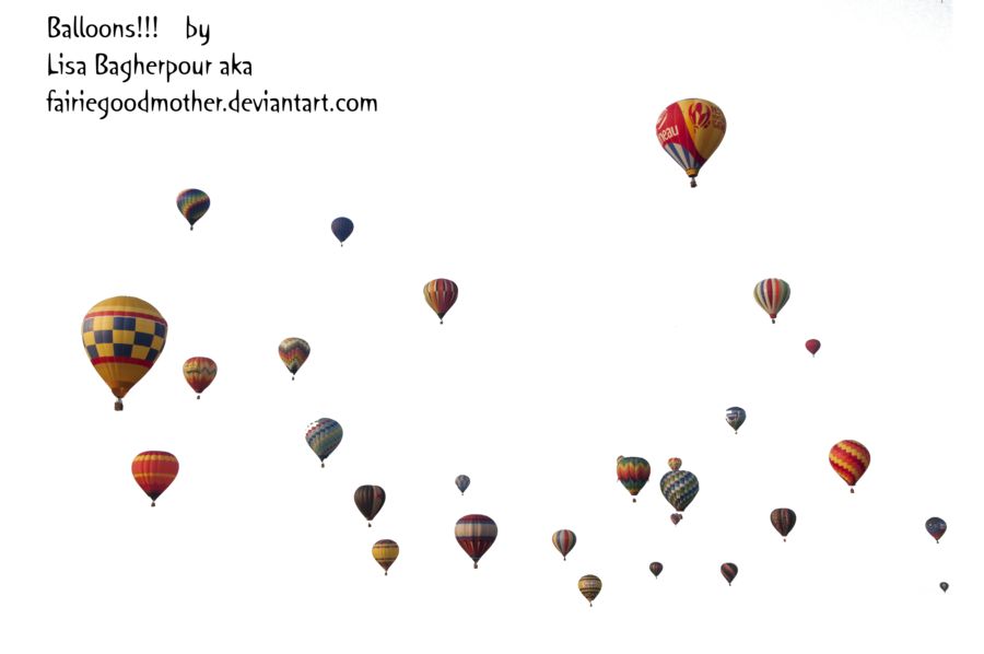 Air Balloon PNG Transparent Picture