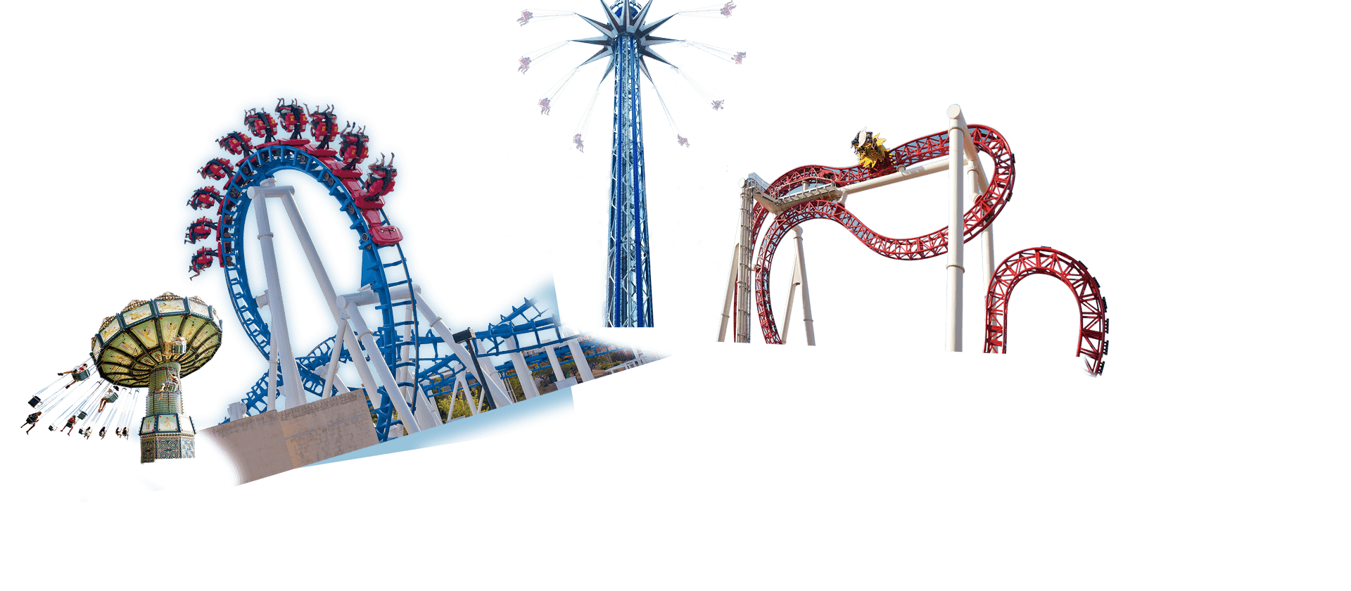 Amusement Park PNG Background Image
