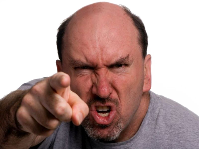 Angry Person PNG File
