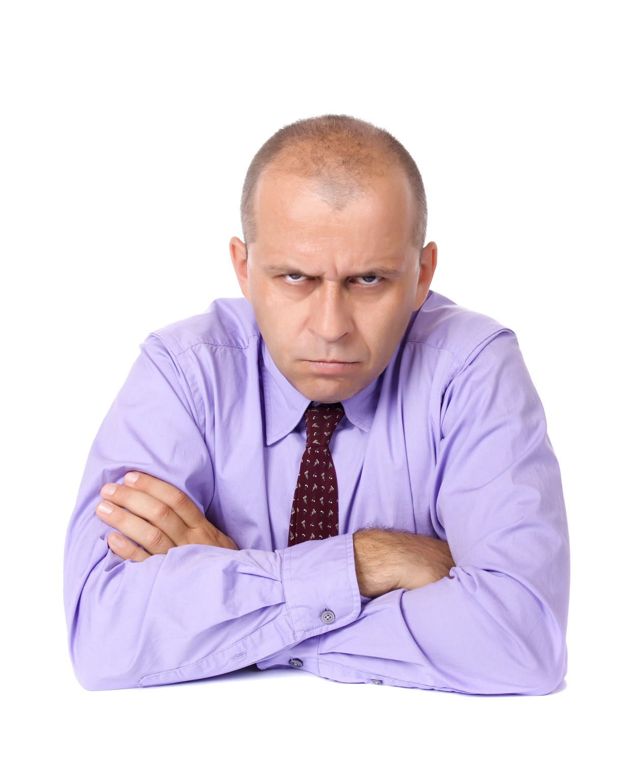 Angry Person PNG Transparent Picture