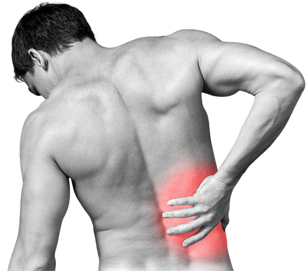 Rückenschmerzen PNG-Foto