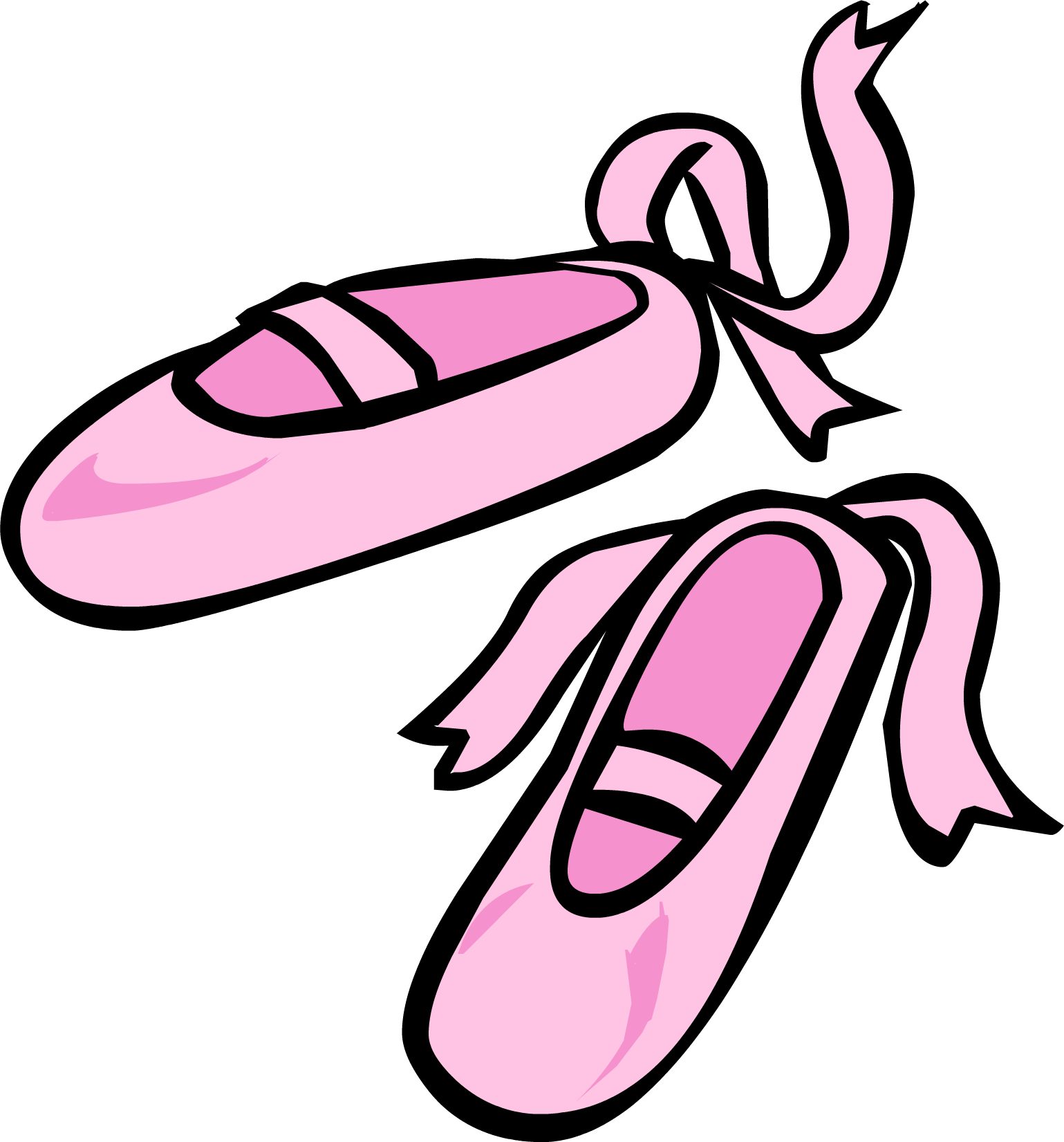 Ballet Shoes PNG Clipart