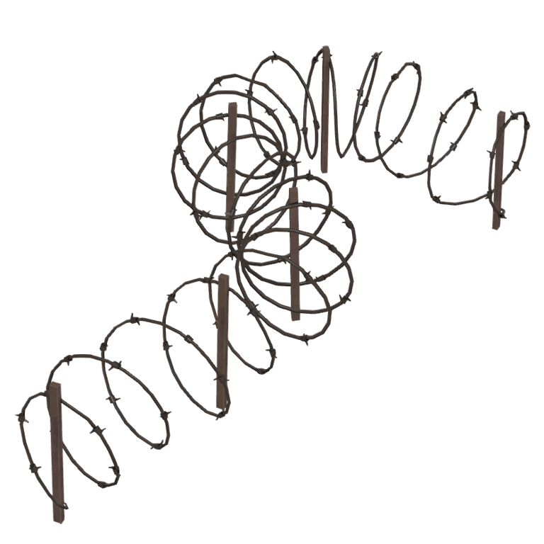 Barbwire Background PNG