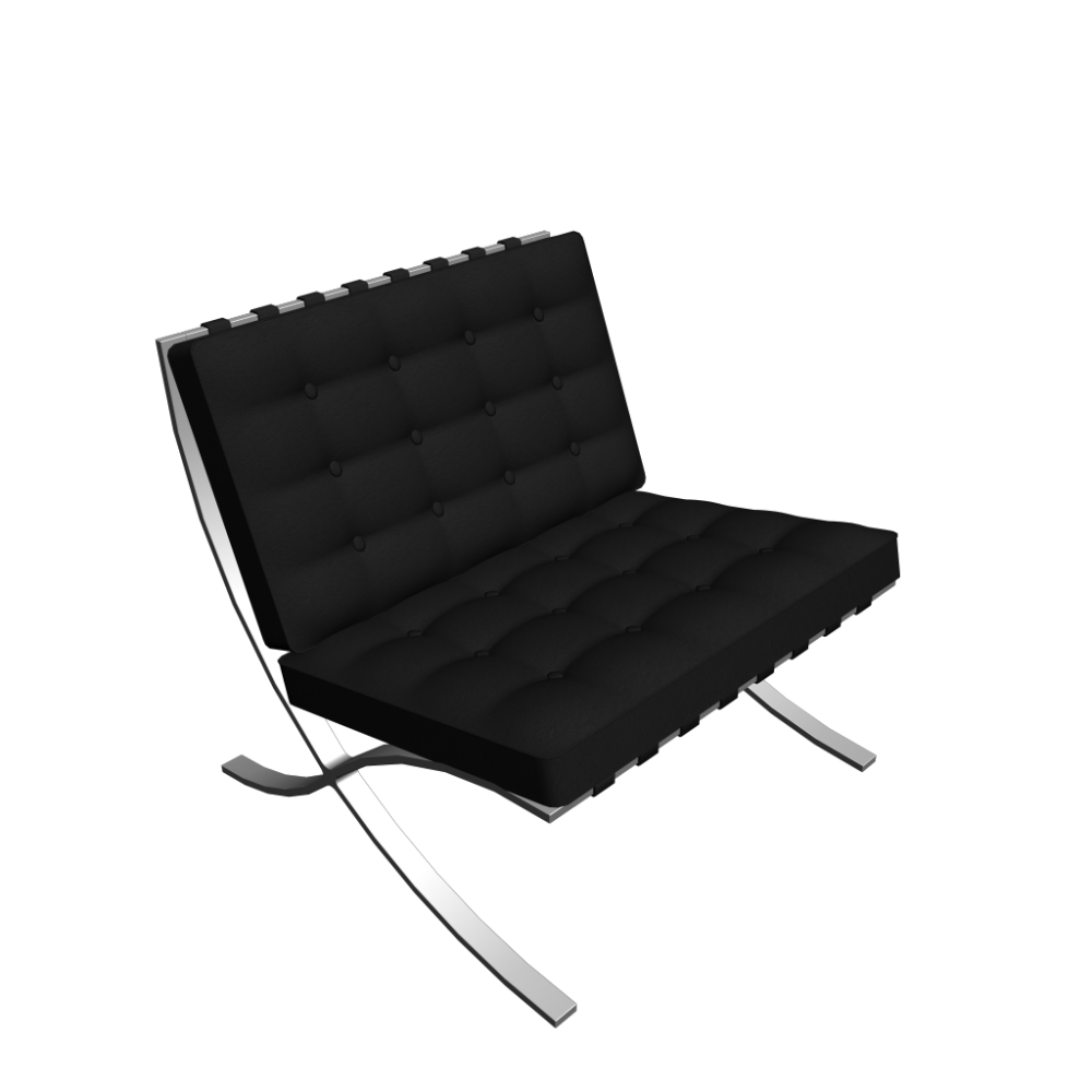Barcelona Chair Background PNG