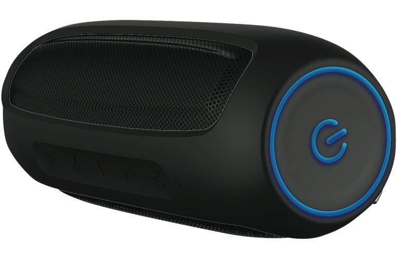 Black Bluetooth Speaker PNG Image
