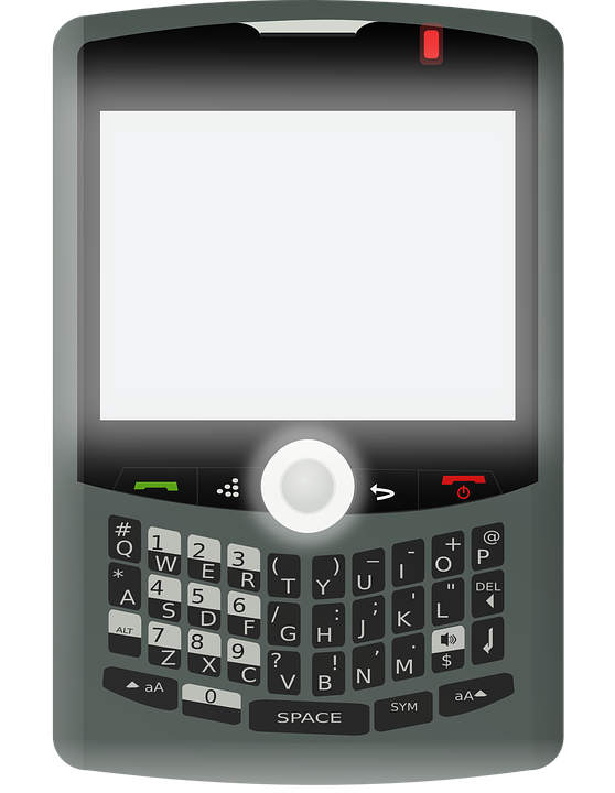 Blackberry Mobile PNG Transparent Image