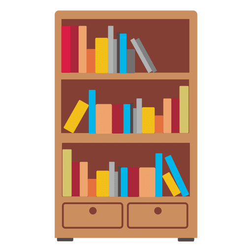 Bookshelf PNG Clipart