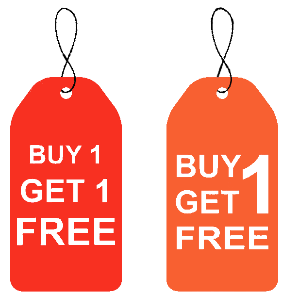 Buy 1 Get 1 Free PNG Free Download