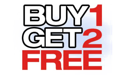 Buy 1 Get 1 Free PNG Photo