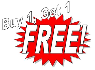Buy 1 Get 1 Free PNG Transparent Image