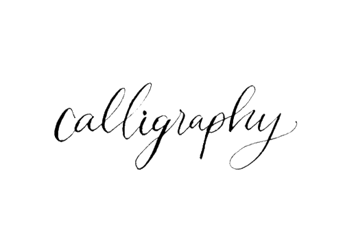 Calligraphy Transparent PNG