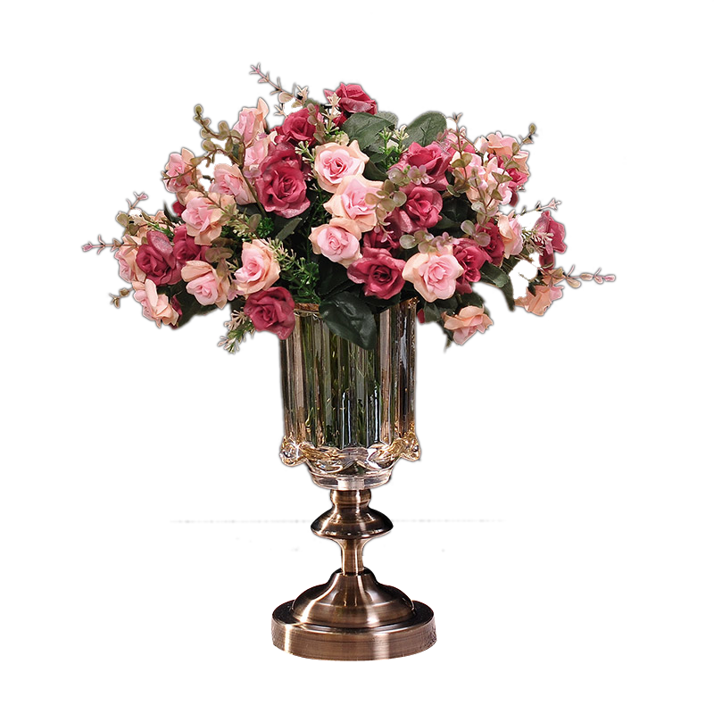 Classical Flower Vase PNG Transparent Image