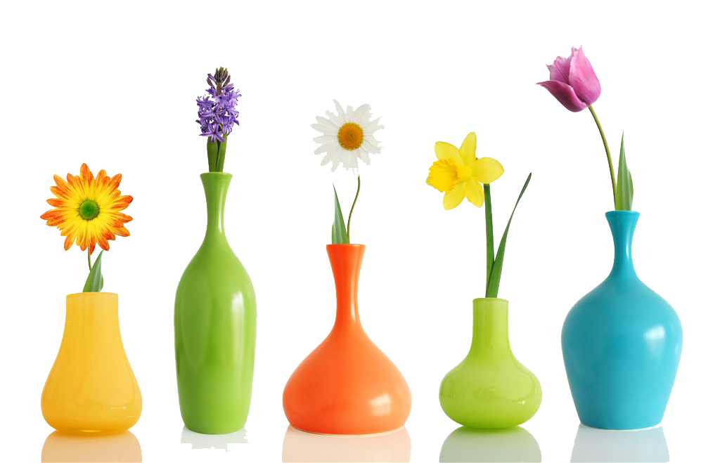 Vase fleur classique Transparent PNG