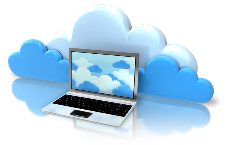 Cloud Hosting PNG Background Image
