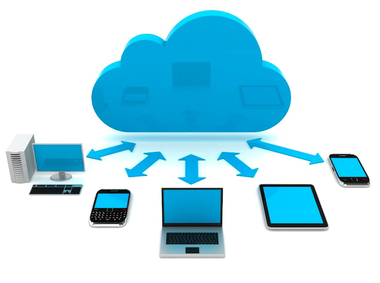 Cloud hosting gambar Transparan PNG