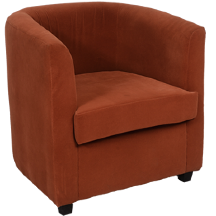 Club chair PNG Transparent Image
