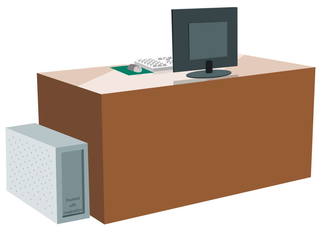 Desk per computer PNG HD