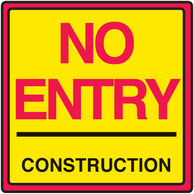 Construction Sign PNG Pic