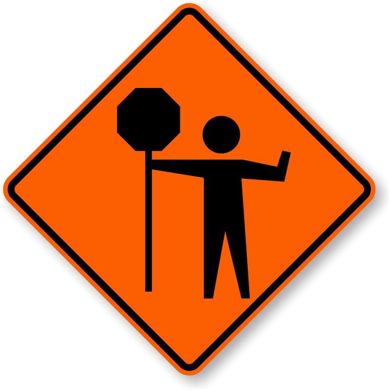 Construction Sign Transparent PNG