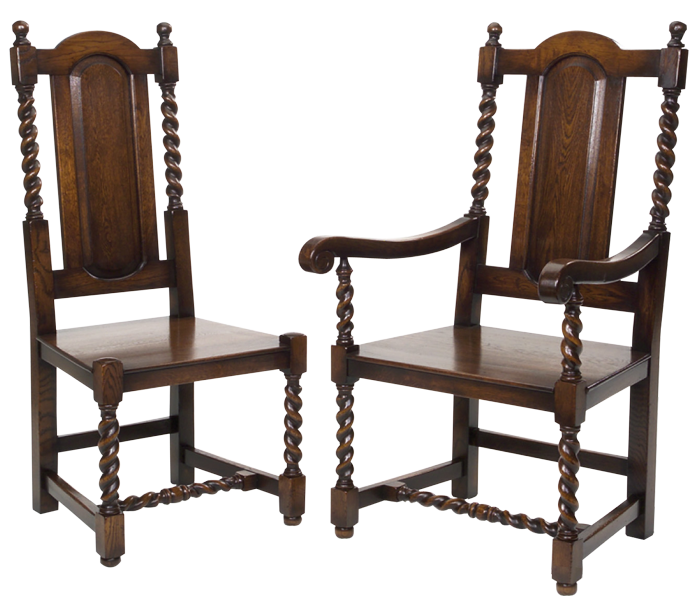 Cromwellian sandalye PNG şeffaf resim
