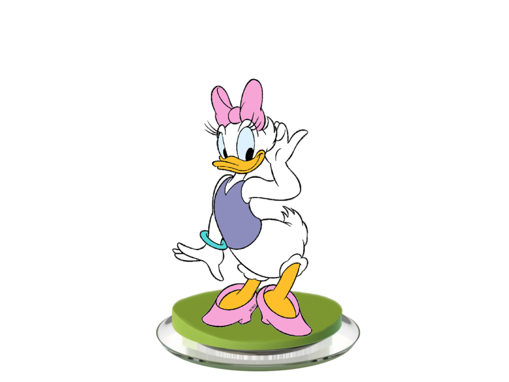 Daisy Duck Transparent Background