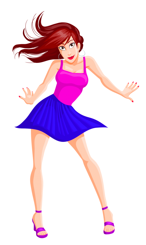 Anime Girl Dancing Png