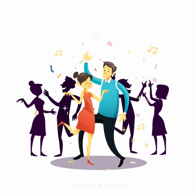 Dance Party PNG Image