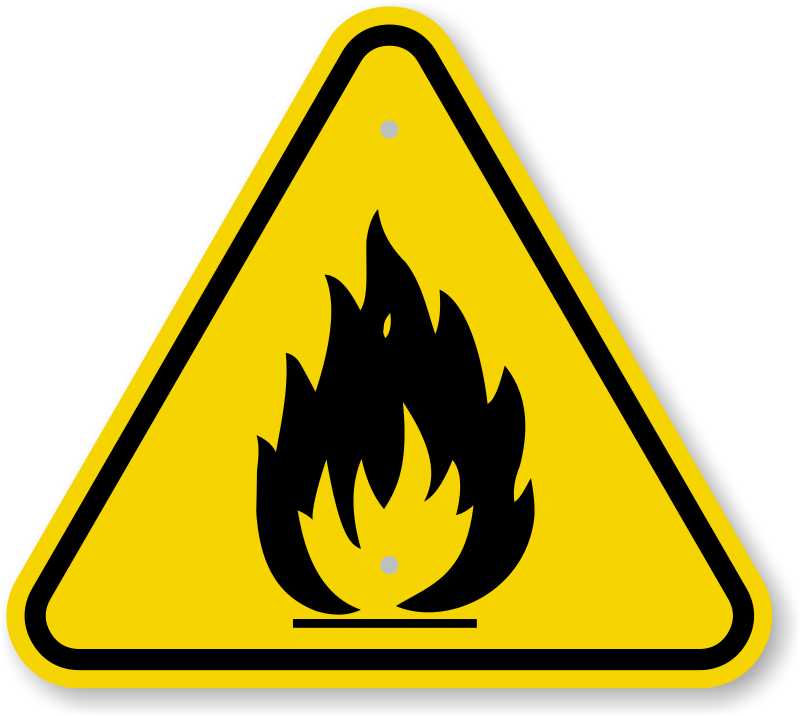 Опасность огня PNG Фотографии