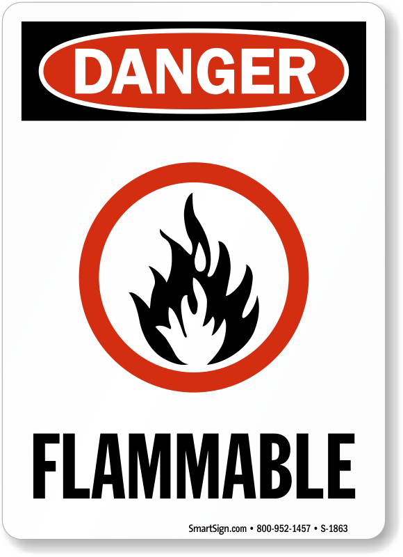 Danger Fire Transparent Background