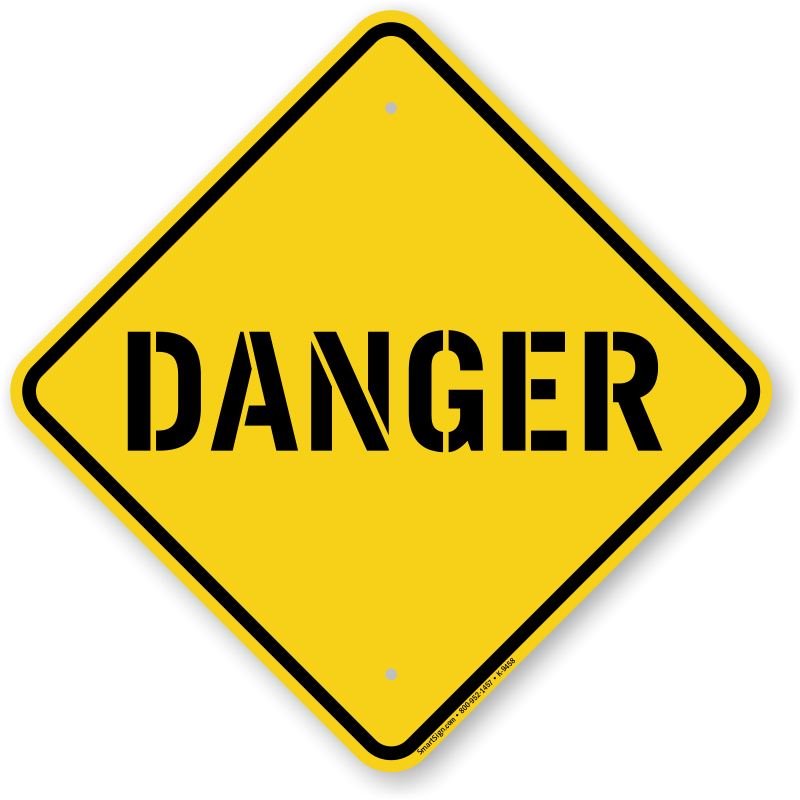 Danger Sign PNG Pic