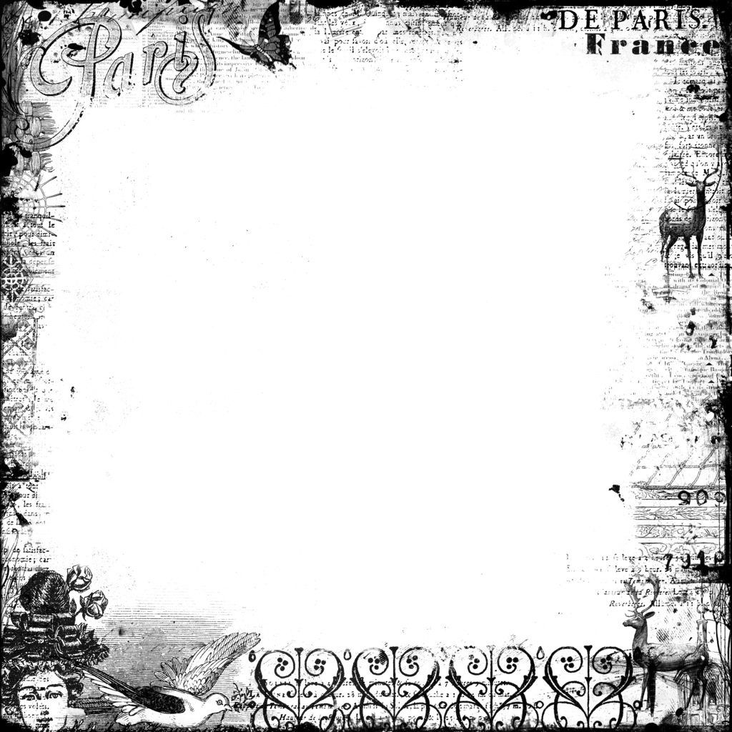 Dark Frame PNG Transparent
