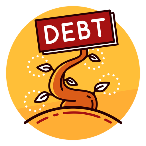 Debt Transparent PNG