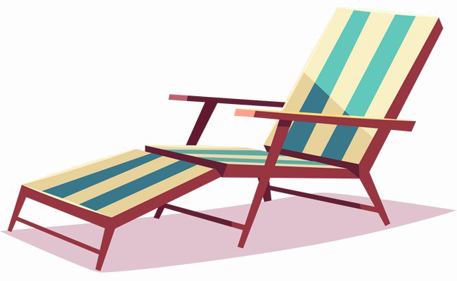 Deck Chair PNG Clipart
