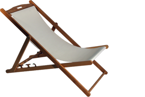 Deck Chaise Transparente PNG