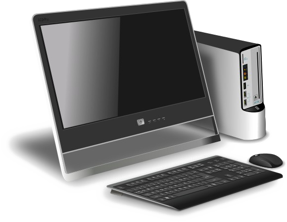 Gambar komputer desktop PNG