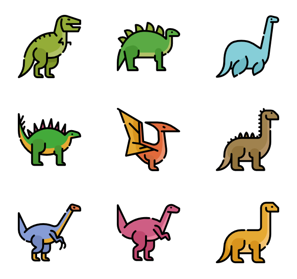 الديناصورات PNG Clipart