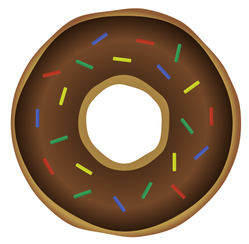 Donut Background PNG